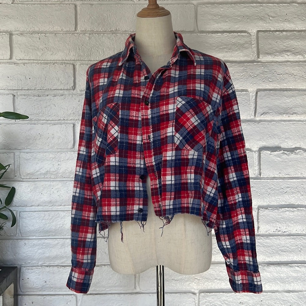 SAUGATUCK | Cropped Flannel